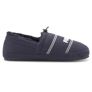 Imagem de PUMA Pantufa masculina Tuff Moccasin, Peacoat White-G, 34, Mocassim