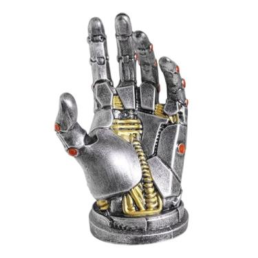 Imagem de Bothyi Suporte para controle de videogame, estátua de mão robótica, coleção de suportes, estatueta decorativa, ornamento de mesa para mesa, sala de estar, M