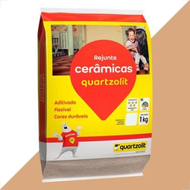 Imagem de Rejunte quartzolit 1kg caramelo flexivel