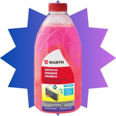 Imagem de Aditivo De Radiador Orgânico Wurth Concentrado Monoetilenoglicol Antic
