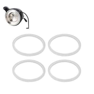 Imagem de 4 PCS Anéis de Vedação de Destilador de água Juntas de Destilador de água de Calor de Silicone Peças Sobressalentes para Substituição para Fogão Lento, Cozinha Doméstica para (4L)