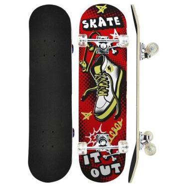Imagem de Skate DM Radical 78,5x19,5 70 kg - DM BRASIL