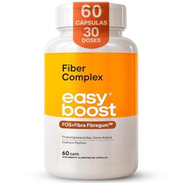Imagem de Fiber Complex Easy Boost Fibra Fibregum Psyllium Fos 60 Caps