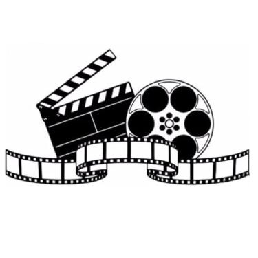 Imagem de Adesivo de parede para câmera de filme filme oco decorativo adesivo de parede para decoração de parede para sala de jogos e murais