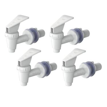Imagem de TORNEIRA PARA FILTRO DE ÁGUA STÉFANI CLIC BRANCA - KIT C/4un