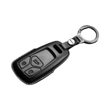 Imagem de Capa De Chaveiro De Couro Para Audi A4 A5 Q5 Q7 TT TTS 8S B9 2016 2017