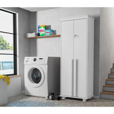 Imagem de Armário Multiuso México 2 Portas Branco