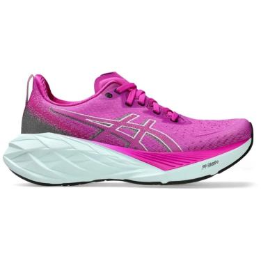 Imagem de Tênis Asics Novablast 4 Feminino - Rosa+Cinza