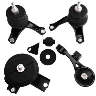 Imagem de QRYIPPDM Kit de montagem de motor e transmissão e suporte de torque compatível com RX350 2010 2011 2012 3.5L V6 OE: A42008 A4288 A42017HY A62036HY A42043