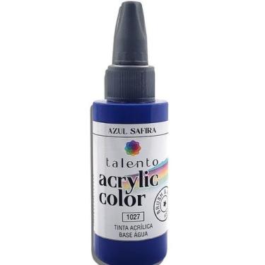 Imagem de Tinta Acrylic Color 30ml Artes 1027-azul Safira - TALENTO