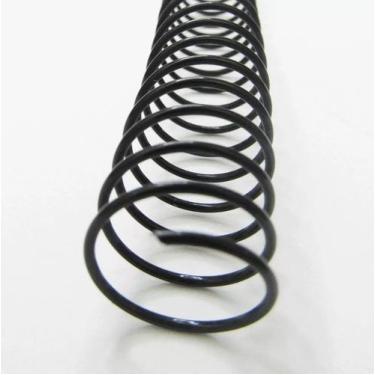Imagem de Espiral Para Encadernação Metal Preto A4 17mm 100fls 10un - Cassmar 