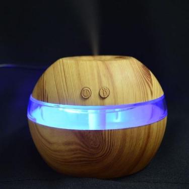 Imagem de Umidificador de Ar Ultrassônico Aromatizador REDONDO - 9757 - Markelk