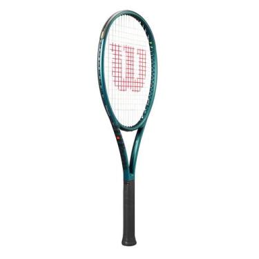 Imagem de Raquete de Tênis Wilson Blade 98 V9 16x19 305g Encordoada, L2, Verde
