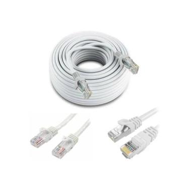 Imagem de Cabo de rede LAN RJ45 Cat 5e de 15 m para conexão à Internet - Lightbe