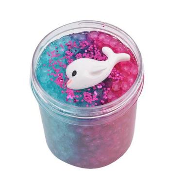 Imagem de 120ml Dolphin Mud Misturando Arroz Grain Slime Putty Scented Stress Ki