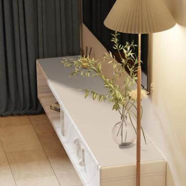 Imagem de Tapete de mesa em couro Zinkooat com 1,8 mm de espessura, 30 x 107 cm,