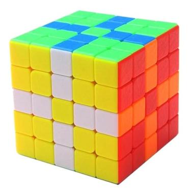 Imagem de Cubo 5x5x5 Mágico 50mm Profissional Velocidade Quebra Cabeça Bolso