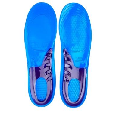 Imagem de Kit 2 Pares Palmilha Ortopédica de Gel Fascite Plantar – Ultra Conforto, Anti Impacto, Palmilha Silicone para Dor nos Pés e Esportes, Sapatilha e Tênis | InoVibes