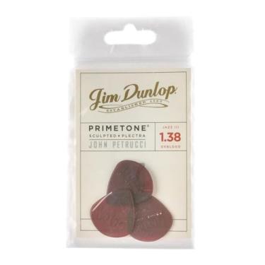 Imagem de JIM DUNLOP Palhetas de guitarra vermelhas John Petrucci Primetone Jazz III, pacote com 3 (518PJPRD)