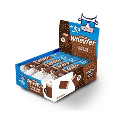Imagem de Choco Wheyfer Mais Mu Sabor Chocolate com Coco  12x25g