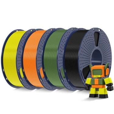 Imagem de Filamento de impressora 3D SUNLU PLA de alta velocidade 1,75 mm 4 kg