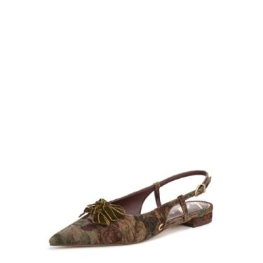 Imagem de Circus NY by Sam Edelman Sapatilha feminina Delanie Ballet, Pêra dourada/ameixa multi, 37