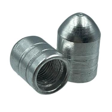 Imagem de Tampa Valvula Alum. Bike Carro Moto Bico Pneu Par Polido - BIKE STILO