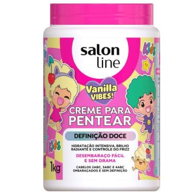 Imagem de Creme para Pentear Salon Line Kids Vanilla Vibes! 1kg