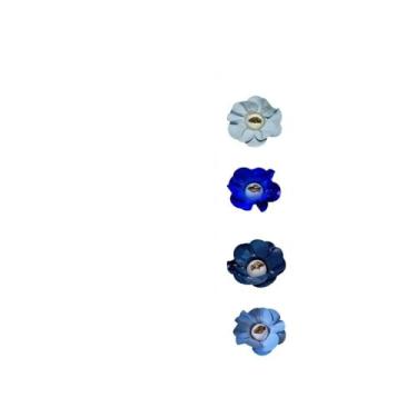 Imagem de Forminhas Para Doces Finos,300 forminhas para doces finos Margarida Kit Doces Finos Casamentos(Azul bb royal Serenity monaco)