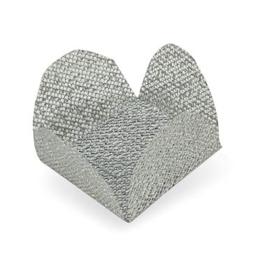 Imagem de Forminhas Para Doces Finos,Caixeta De Tela Escocia para doces finos, Casamento, Festas, forminhas Doces 40 unidades(PRATA)