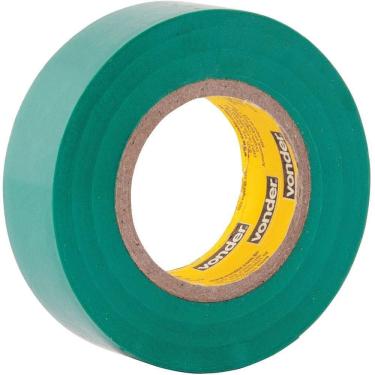 Imagem de Fita Isolante Verde 19mm x 10 Mts - 11.37.191.081 - VONDER