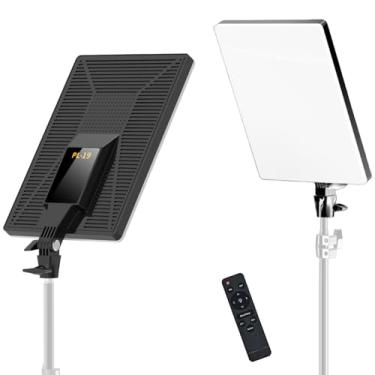 Imagem de Iluminação para Video, Luz para Gravar Vídeo LED 19" 80W – Iluminação para Vídeo com Temp. 2700-7500K, Controle 2.4G, Ideal para Live, Fotografia e Estúdio