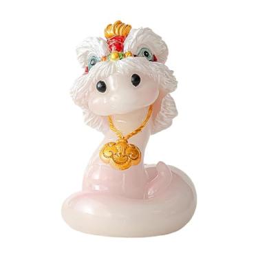 Imagem de KiBcsLic Figuras de chinesas, chá, animal de estimação, decoração Feng Shui 5x6,5x9,5 cm, lembrança, pequena escultura de, decoração de mesa para, com Caixa de Presente