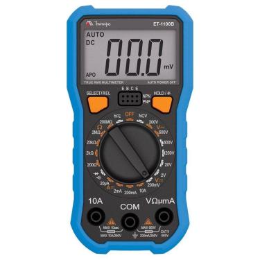 Imagem de Multimetro Digital 3 1-2 Et-1100b