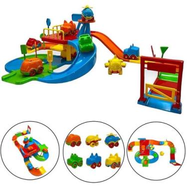 Imagem de Brinquedo de Menino Pista De Carrinho Rampa de Corrida Infantil Carros