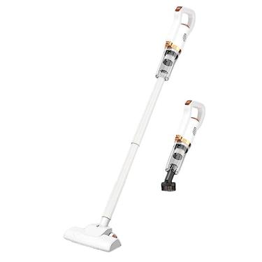 Imagem de Aspirador de pó leve sem fio, 30 minutos de funcionamento, 9000Pa potente vara de sucção a vácuo recarregável, aspirador vertical silencioso para pelos de animais de estimação, madeira, tapetes