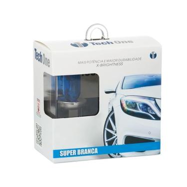 Imagem de Lampada Super Branca Techone H9 55w 8500k Com Inmetro