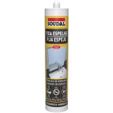 Imagem de Cola Fixa Espelho Branco 430G - 128667 - SOUDAL BRASIL