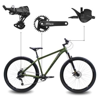 Imagem de Bicicleta Aro 29 Absolute Nero 5 Shimano CUES 9 Velocidades 1x9 Alumínio Cabeamento Interno Freio Hidráulico MT200 (Oliva, 23)