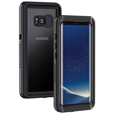 Imagem de Capa Celular Prova Dágua IP68 Samsung Galaxy, LANHIEM LH WP S8, Preto