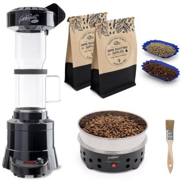 Imagem de Torrador de Café Fresco até 1 kg para Uso Doméstico, 110V, Preto