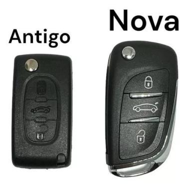 Imagem de Carcaca Chave Canivete 207 407 406 307 Sw 308 207 - FERREIRA FS