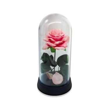 Imagem de Linda Redoma com Rosa Rosa, inspirada na A Rosa Encantada do filme a A