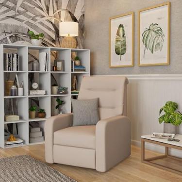 Imagem de Poltrona Reclinável Steban Corino Bege