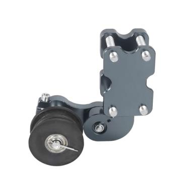 Imagem de Duobeisi Tensor de corrente de alumínio CNC universal para motocicleta - Ferramenta de rolo automática para motocross, chopper, ATV e Dirt Bike (titânio)