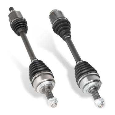 Imagem de Conjunto de eixo CV dianteiro esquerdo e direito 2.4 2.4L serve para Honda CR-V 2002 2003 2004 2005 2006, 1 par de conjunto de eixo CV, substituir para 66-4206 66-4207