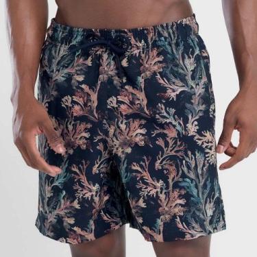 Imagem de Shorts elastano estampado coral - MASH