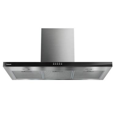 Imagem de Coifa de Parede Panasonic com Modo Depurador 90cm Black Glass - FV-9HSDB2 220V