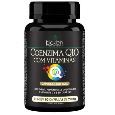 Imagem de ÓLEO DE COENZIMA Q10 (com Vitaminas C, E) 750mg 60 Caps Bioklein