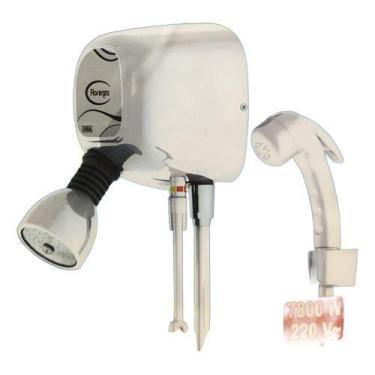 Imagem de Ducha Florenza Eletronica C/haste Cardal Branca 7800w 220v